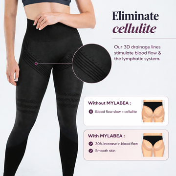 3D Leggings | Black