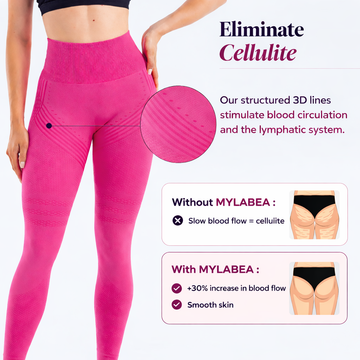 3D Leggings | Pink